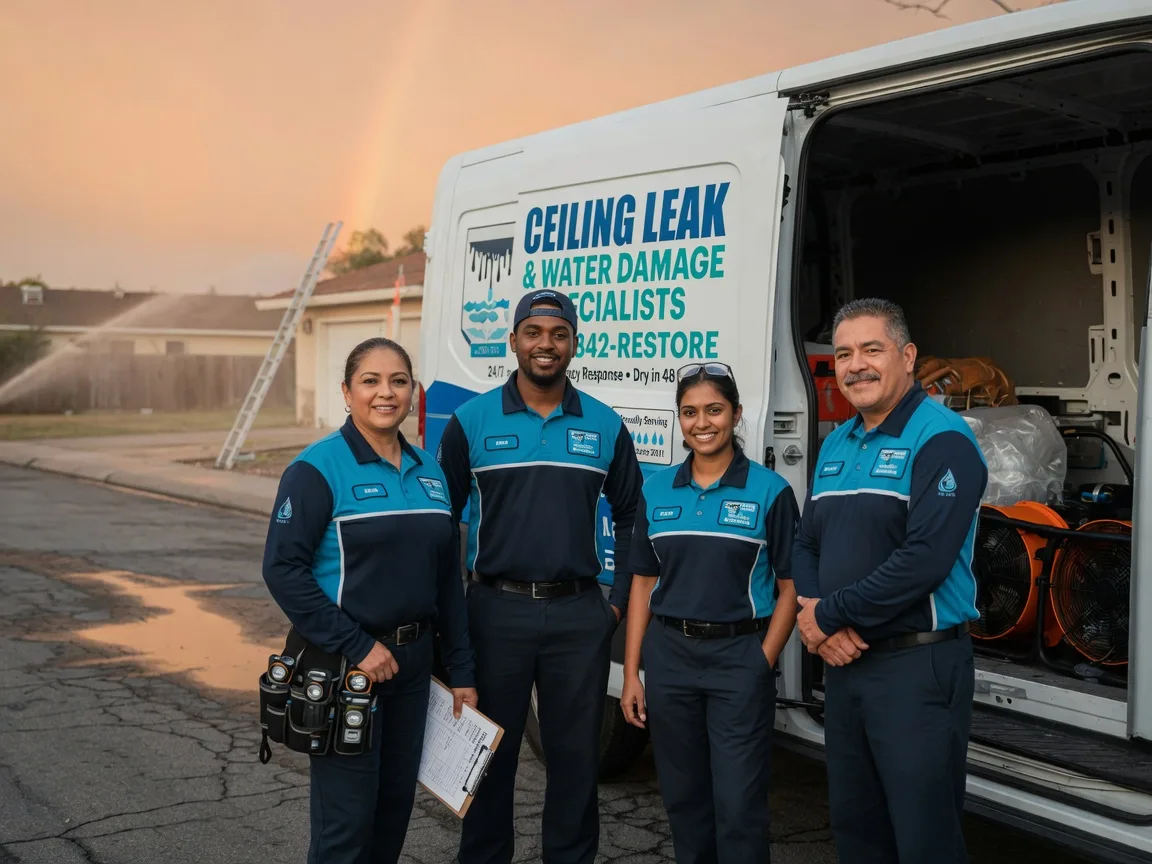 Ceiling Leak Cleanup company in Byhalia, MS