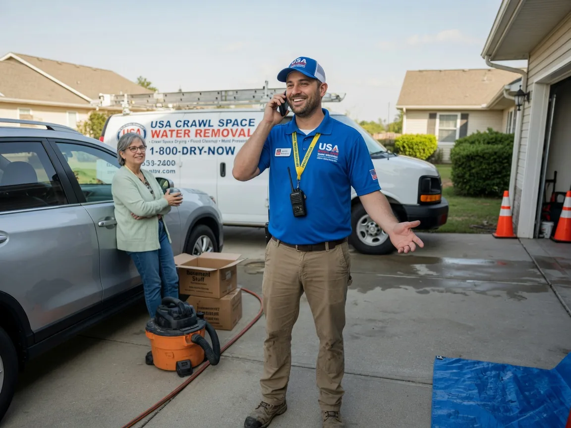 Crawl Space Water Removal Byhalia, MS FAQs